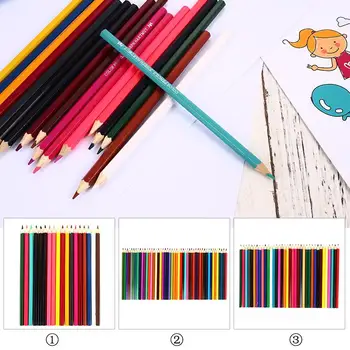 

Colored Pencil Set Painting Oil Crayons Artist Coloring Sketching 18/36/48colors Multifunctional Professional