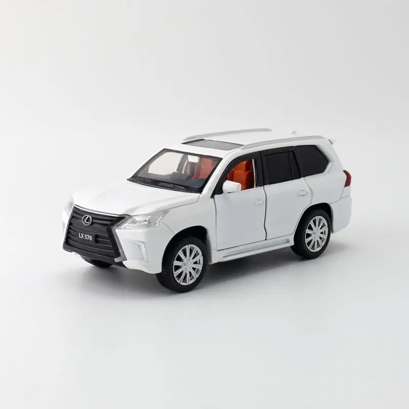 Jackiлюбые/Масштаб 1:32/литая металлическая Игрушечная модель/Lexus LX570/автомобиль со