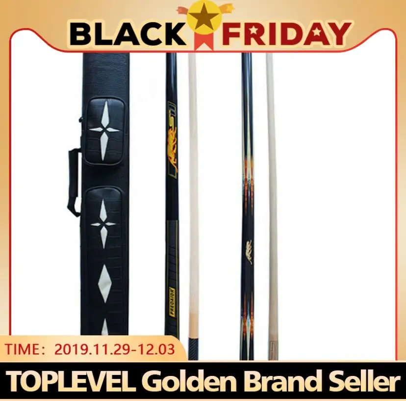 

2019 PREOAIDR SE Pool Cue Black White 10mm 11.5mm 13mm Tip S2 Break Punch Jump Kit with Pool Case (Pool Cue+Punch&Jump Cue+Case)
