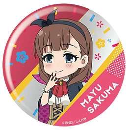 IDOLM@ STER аниме Idolmaster Золушка девушки игровой значок театральный персонаж Декоративный металл значок брошь булавки - Окраска металла: 04 Mayu Sakuma