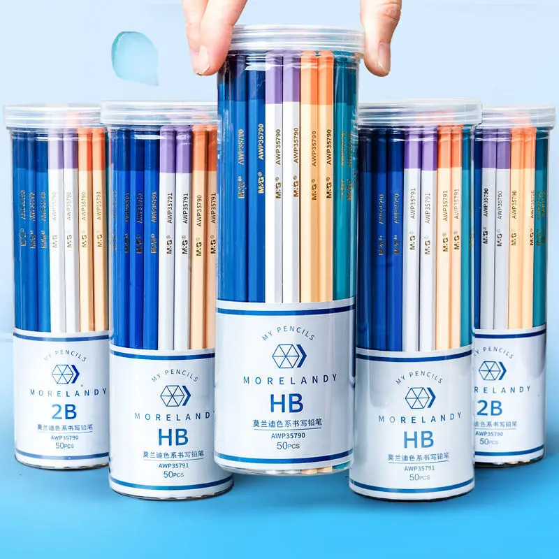 

Chenguang Bold Refill Bucket Hexagonal Student Use 2B/HB Pencil Sketch Writing Correction Holding Pencil