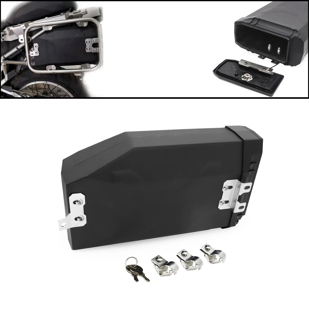Motorcycle Left / Right Side 5 Liters Tool Box Toolbox ABS For BMW R1200GS /ADV 14-18 R1250GS 2019 Benelli TRK502 16-19 | Автомобили и