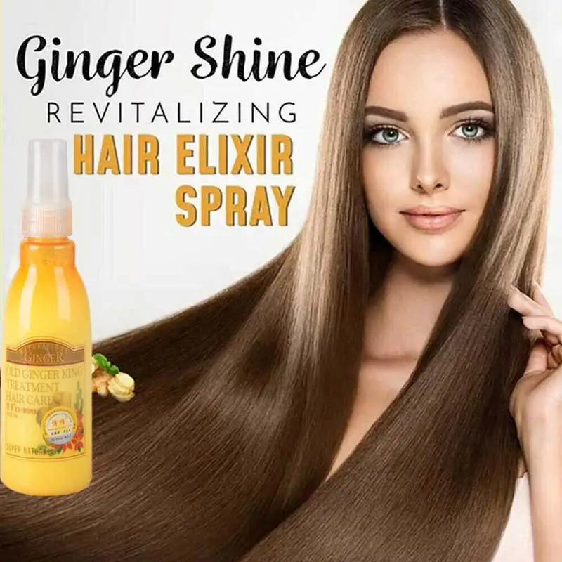 Ginger Hair Care Spray For Hair Care And Protects Damaged Hair Keratin Moisture Hair 130ml Hair Salon Products Scalp Treatments Ginger Hair Care Spray For Hair Care And Protects Damaged Hair Keratin Moisture Hair 130ml Hair Salon Products Scalp Treatments