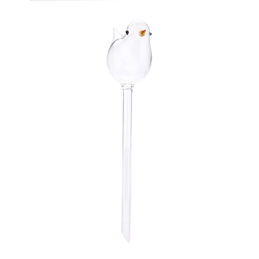 Стеклянная птица форма простой ороситель оросительное устройство завод для сада
