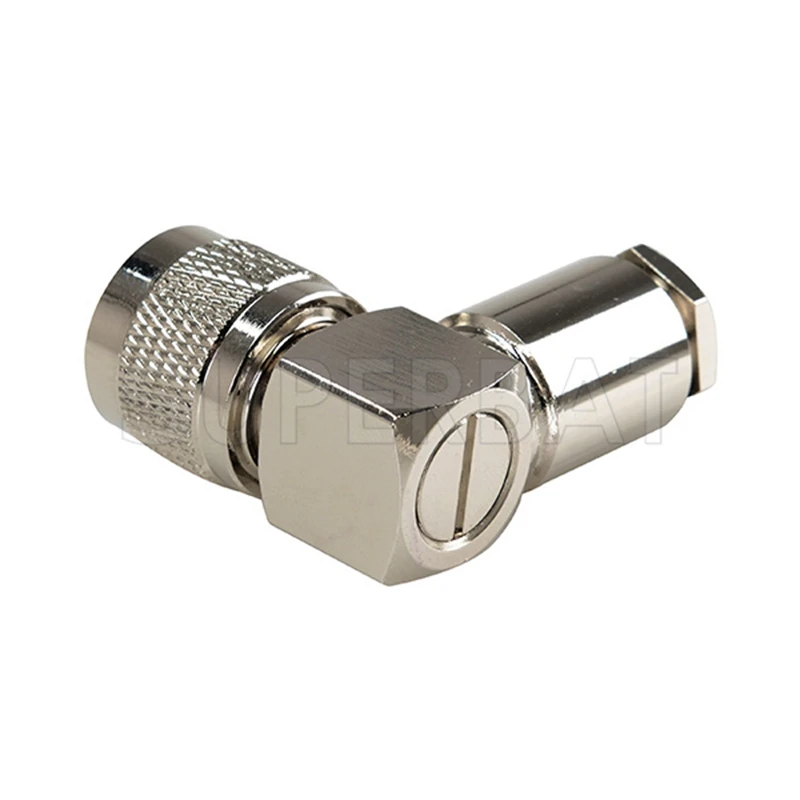 

Superbat UHF PL-259 Clamp Male Right Angle RF Coaxial Connector for 50-5 Cable