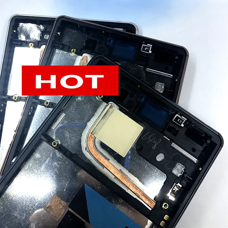 Оригинальный 5 2 "ЖК дисплей для SONY Xperia Z3 сенсорный экран с рамкой двойной ЖК D6633