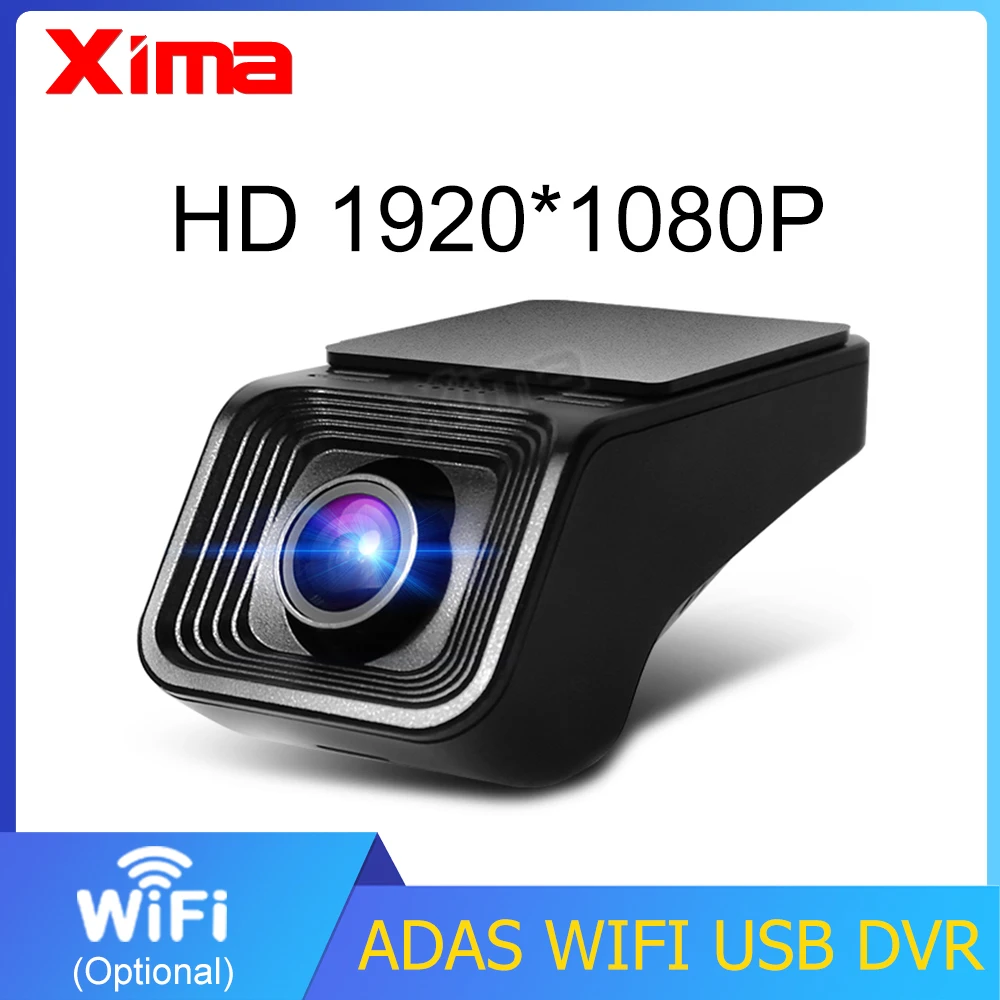 XIMA Car Recorders DVR Camera HD 1080P Video Recorder WIFI/USB Dashcam Dash Cam registrar Spuer Night Vision For Radio | Автомобили и