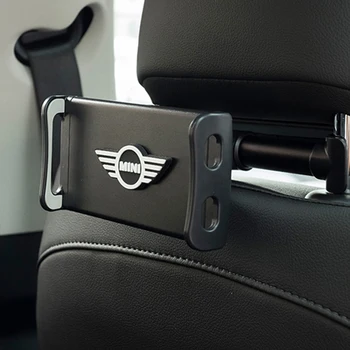 

Car Styling Rear Backseat Bracket ipad Phone Holder Adjustable Bracket Universal For Mini Cooper JCW R55 R56 R60 R61 F54 F55 F60