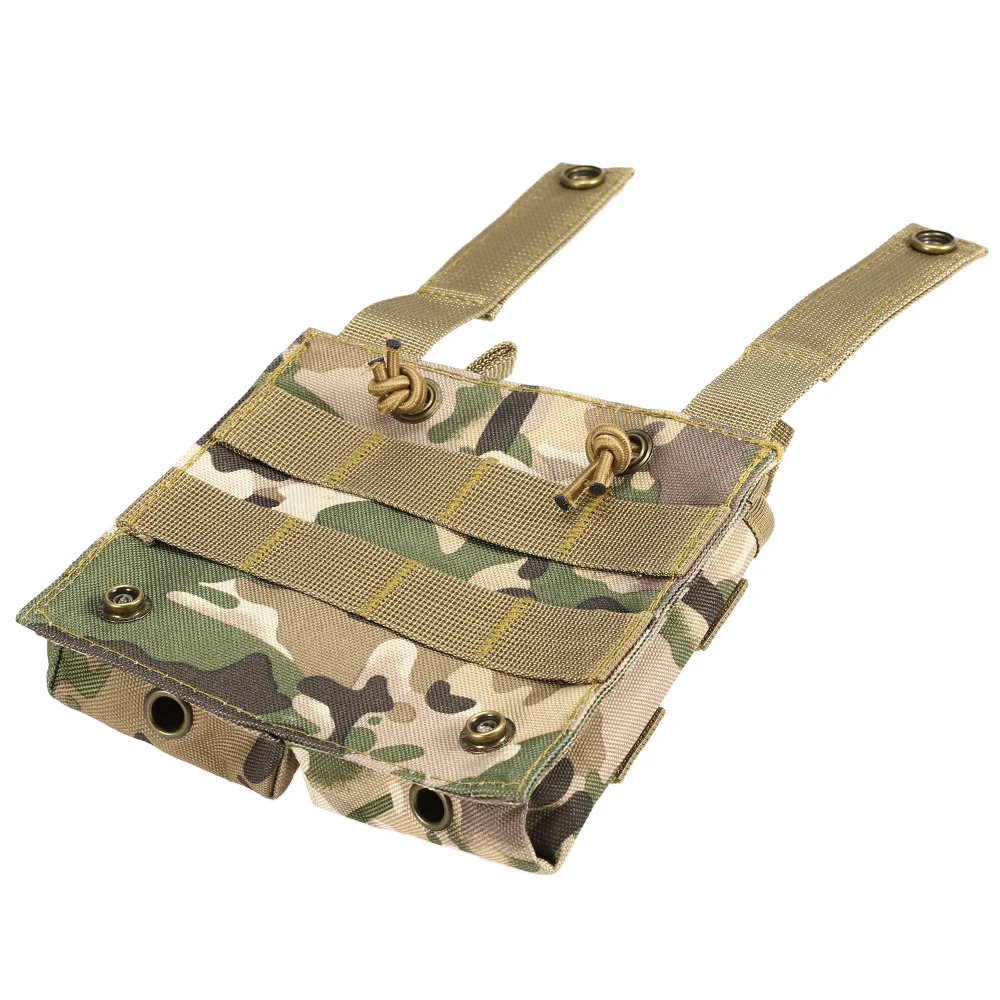 Тактический Molle Mag Открытый Чехол Двойной кронштейн кобура для M4 Журнал страйкбол военный Пейнтбол Снаряжение на открытом воздухе Охота поясная сумка