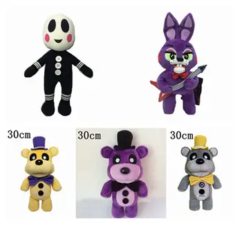 

30cm Standing Five Nights At Freddy Fox FNAF Freddy Fazbear Bear Plush Animals Toys For kid Baby Doll Gifts