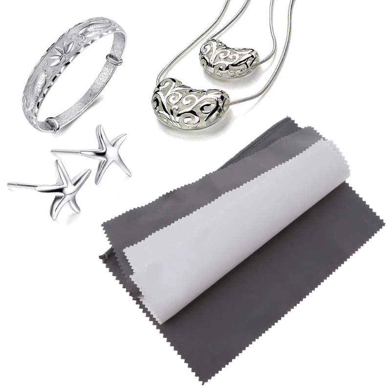 Polishing Cloth Large Jewelry Cleaning Cloths 100 Cotton For Gold Silver And Platinum Jewelry