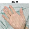 Mesh for Fishing Net/Tackle/Cage Folding Crayfish Catcher Casting/Fish Network Crab/Crayfish/Shrimp/Smelt Traps Nets Automatic 3