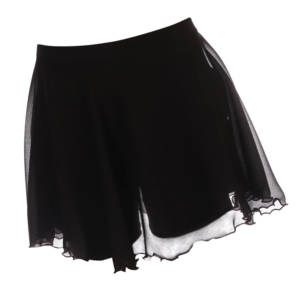 Ice Skating Dress Roller Skating Skirt Shorts Double Layers Short Pants Ice Skating Padded Protective Shorts Clothing