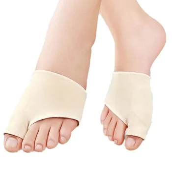

2Pcs Gel Silicone Toe Bunion Pain Relief Straighteners Separators Alignment Pad foot treatment Overlapping Big Toes Correction