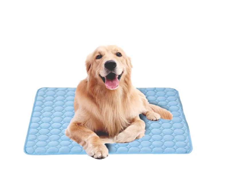 Хит 3 цвета летний охлаждающий коврик для питомцев холодная гелевая Подушка