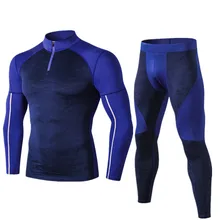 Мужское зимнее термобелье, набор, анти-микробное, стрейчевое, тонкое, термо нижнее белье, быстросохнущее, с высоким воротником, кальсоны, леггинсы, бодихол