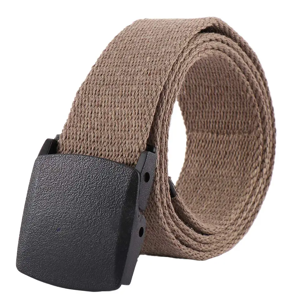 dark khaki Модные мужские и женские поясные пояса, Студенческая одежда, джинсы, аксессуары, индивидуальный ремень, повседневный декоративный пояс с буквенным принтом, полотняный ремень - Цвет: dark khaki