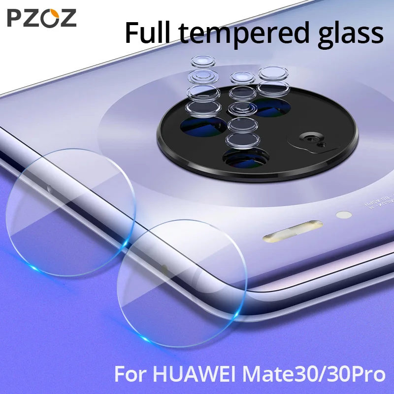 

PZOZ 2 Pieces Camera Len Film For Huawei Mate 30 Pro Mate30 Lens Screen Protector Camera Lens Protective Films Tempered Glass