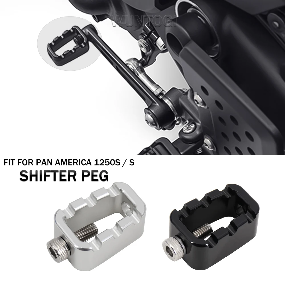 

Fit For PAN AMERICA 1250S PA1250 S PANAMERICA1250 2022 2021 2020 New motorcycle 80GRIT Shifter Peg Cnc Foot pedal bracket