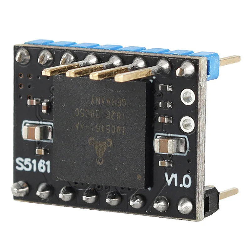 TMC5161 V1.0 SPI шаговый двигатель драйвер высокой мощности 3d принтер части 3.5A бесшумный драйвер StepStick для Nema 17 23 мотор