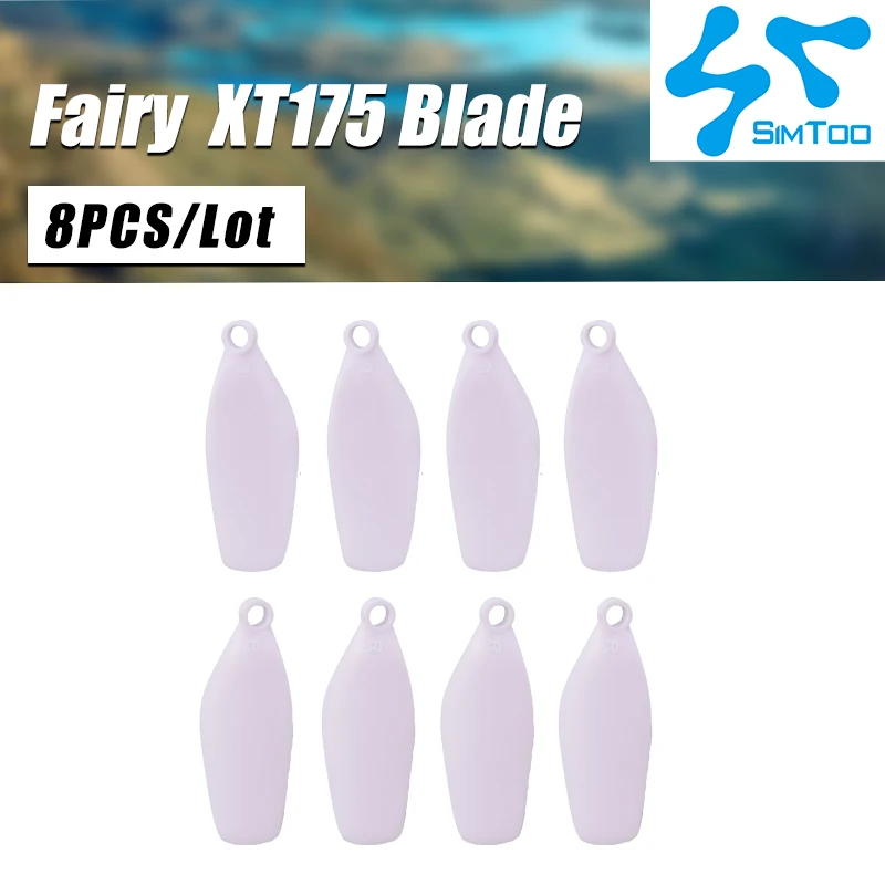 8PCS SIMTOO Fairy XT175 Paddle Blade Propellers +4PCS Clip Air Foldable Pocket GPS RC Drone Spare Parts | Игрушки и хобби