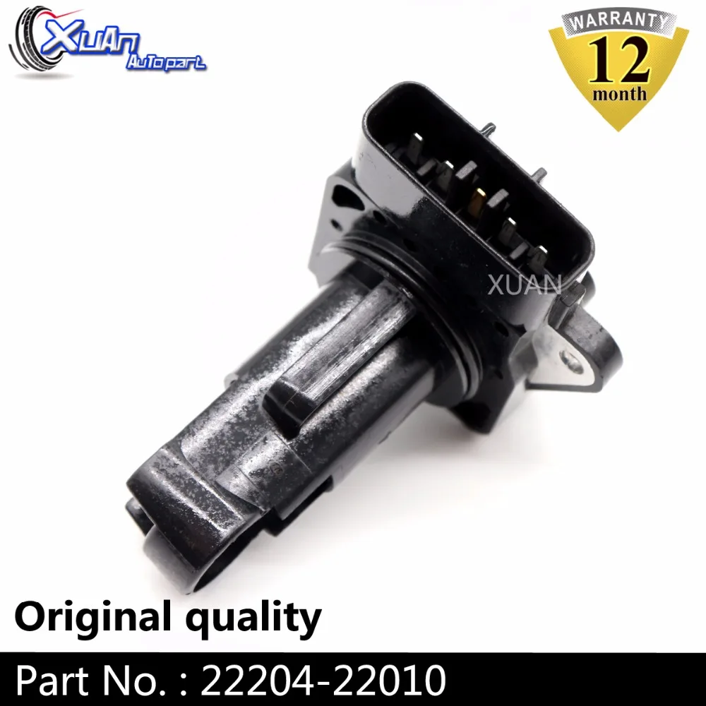 Датчик воздушного потока XUAN MAF для Toyota 4 Runner Avalon Camry Celica Corolla Echo high Lander Matrix MR2 Prius 22204
