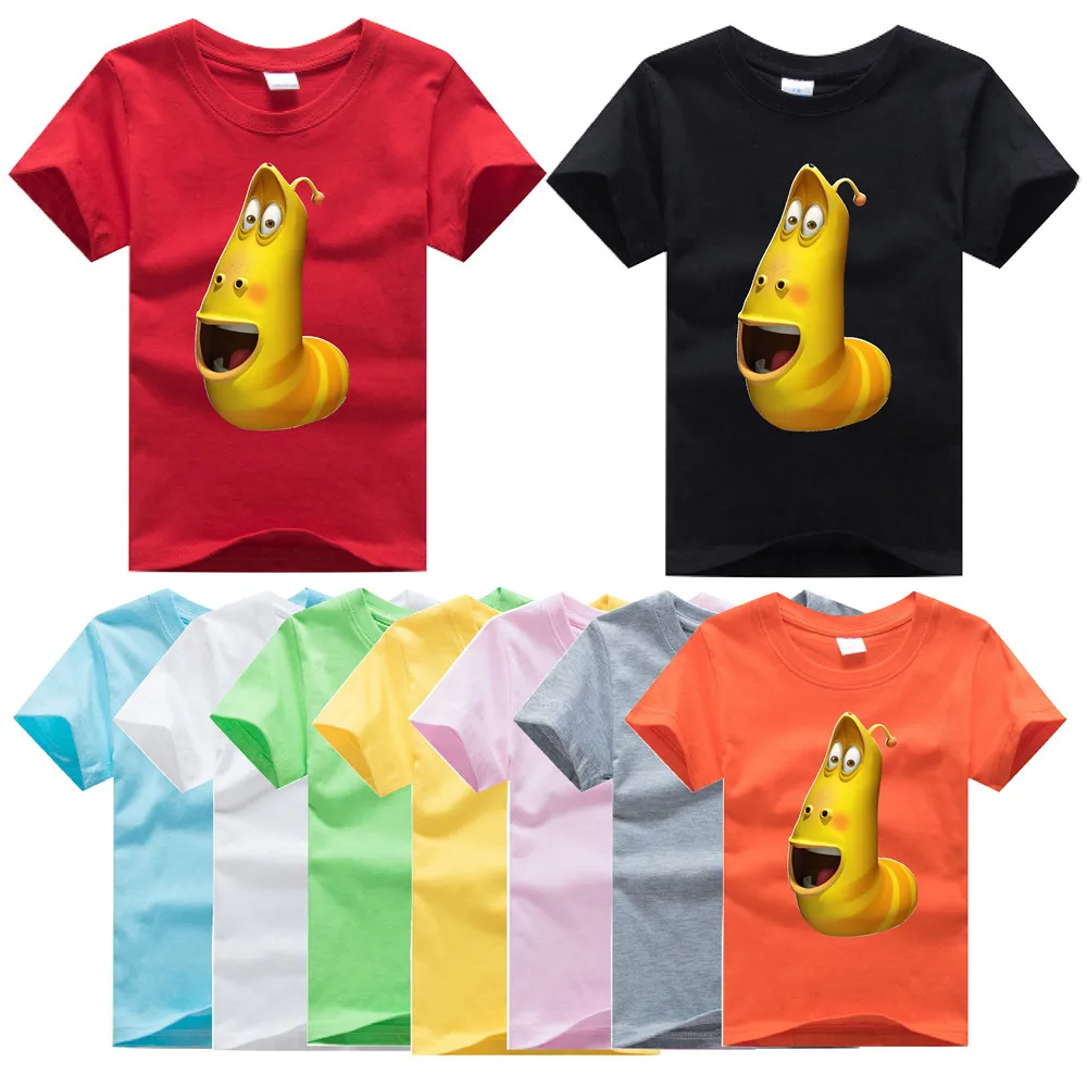 Футболка с аниме принтом лиственницы ropa ni?os 7 a?os y 10 летняя одежда для мальчиков