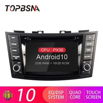 

TOPBSNA Android 10 Car DVD Player For SUZUKI SWIFT 2011-2015 2 Din Car Radio GPS Navigation Stereo Multimedia WIFI RDS Audio IPS