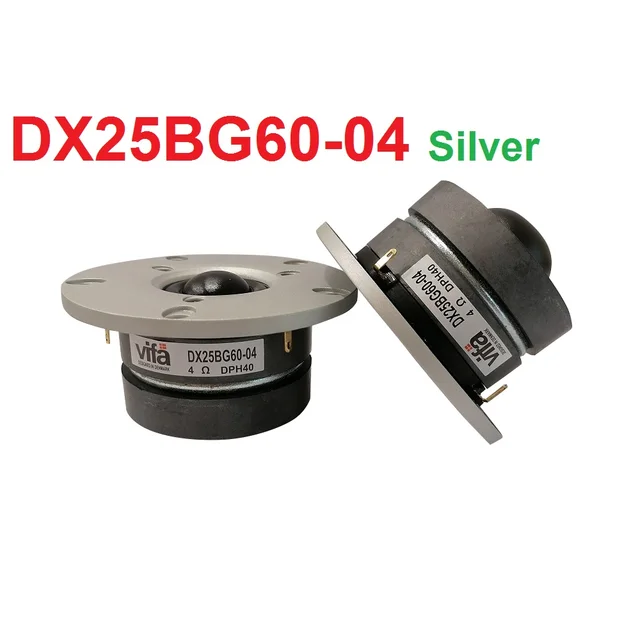 2 Pieces Original Vifa DX25BG60-04 4'' Home Audio DIY Dome Tweeter ...