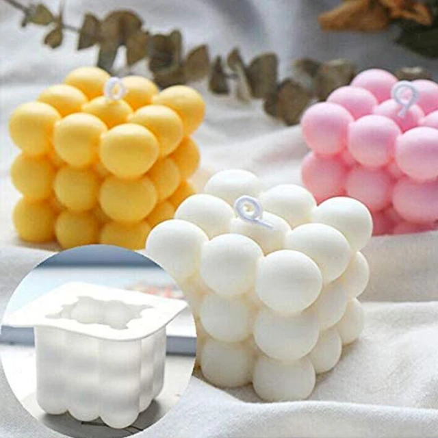 6 Cavity Bubble Candle Silicone Mould, Baking, DIY Crafts Reusable Candle  Mould