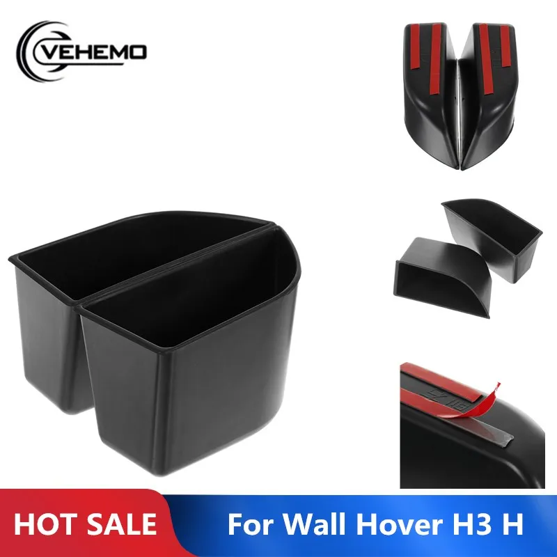 

2019 2pcs Door Handle Storage Simple Car for Organizer for Wall Hover H3 H5 Drop Shipping