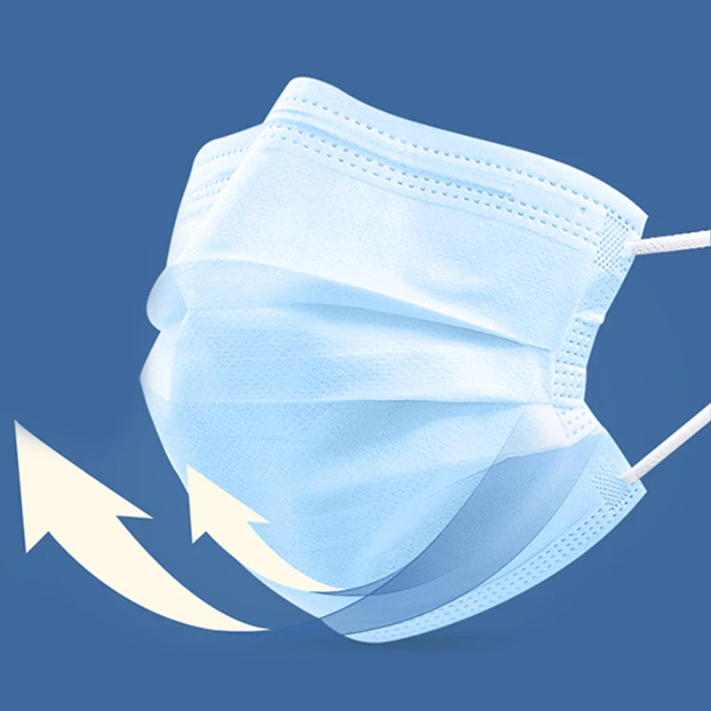 

10pcs Safety Masks Face Care Elastic
