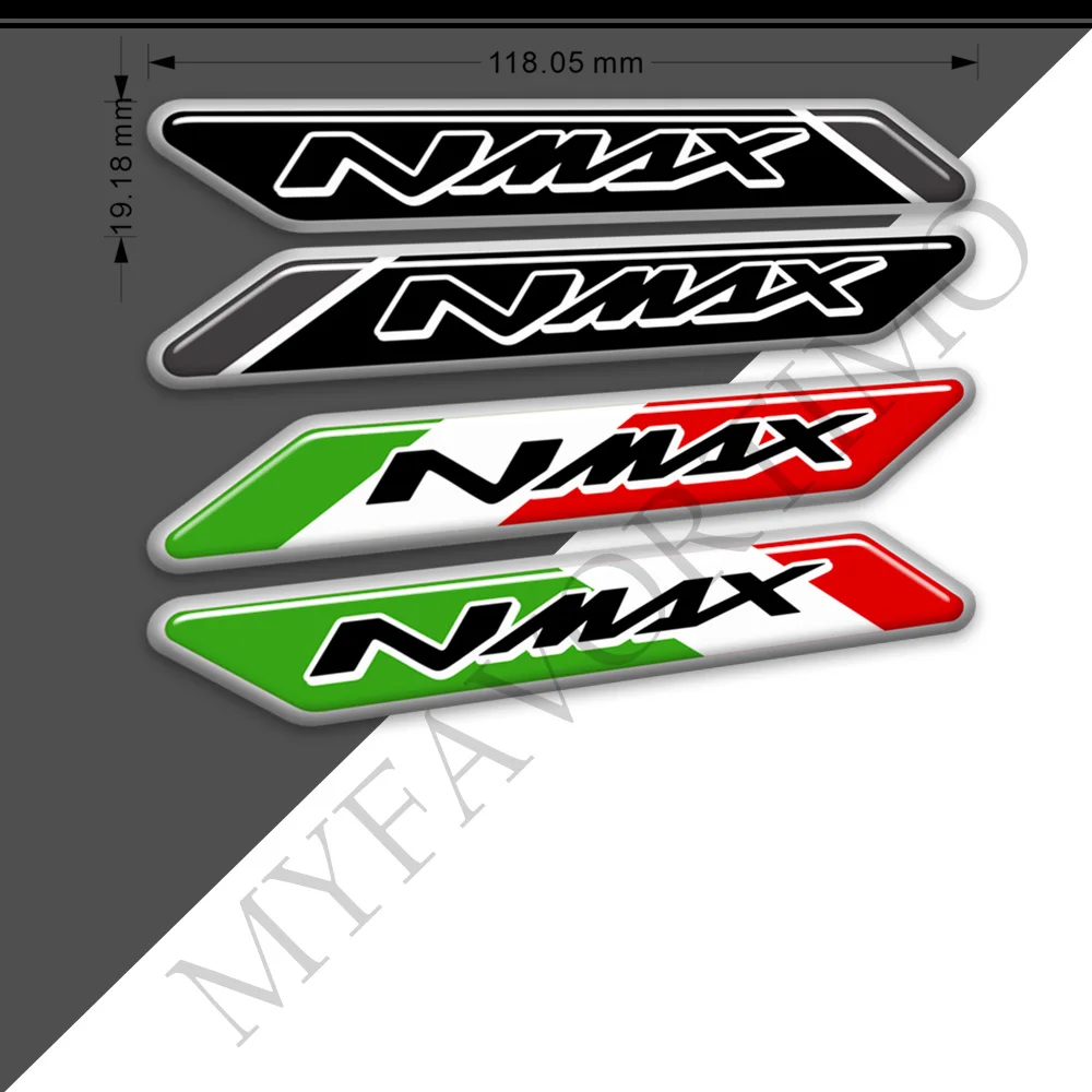 Motorcycle 3D Stickers Decals Emblem Logo For Yamaha NMAX N MAX 125 155 160 250 400 2016 2017 2018 2019 2020 2021