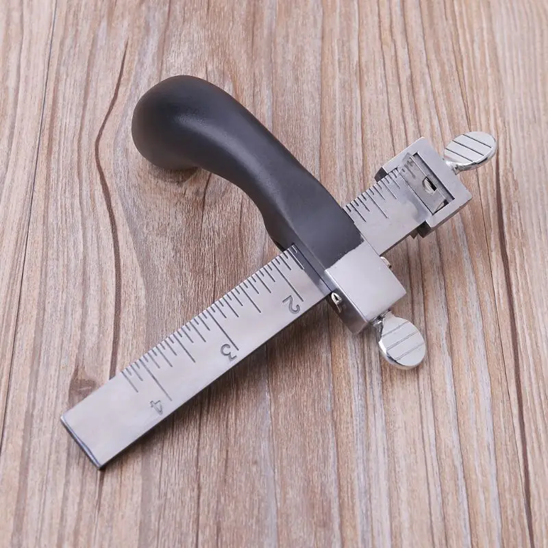 Профессиональный инструмент с лезвием кожаный ремень тонкий ремень резак ручной резки ремесло инструмент