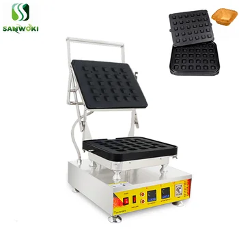 

Electric square shape Tart pastry making machine Egg Tart Forming Machine waffle bowl maker machine tart making machine