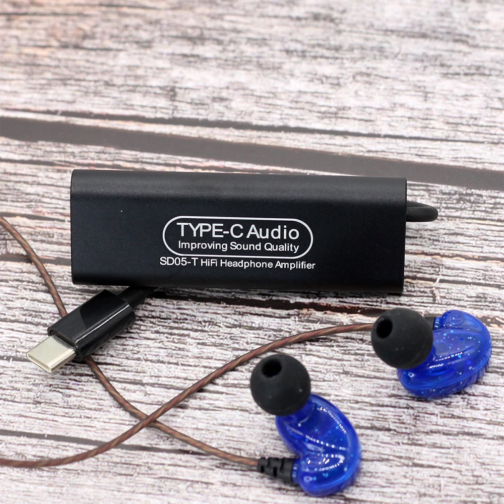SD05 Phone Amp HIFI Headphone Audio Amplifier Portable mini 3 5MM Headphone Amp