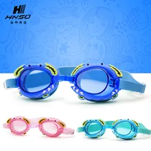 Защитные очки для детей, маска для дайвинга, водонепроницаемые очки, противотуманные очки для мужчин и женщин, детские очки, Мультяшные плавательные очки, Настраиваемые