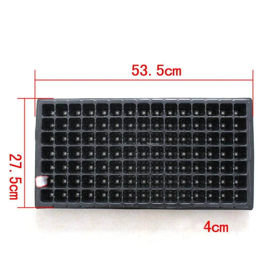 10Pcs Plastic Nursery Pots Planting Seed Tray Kit Plant Germination Box Garden Grow Box Gardening Supplies