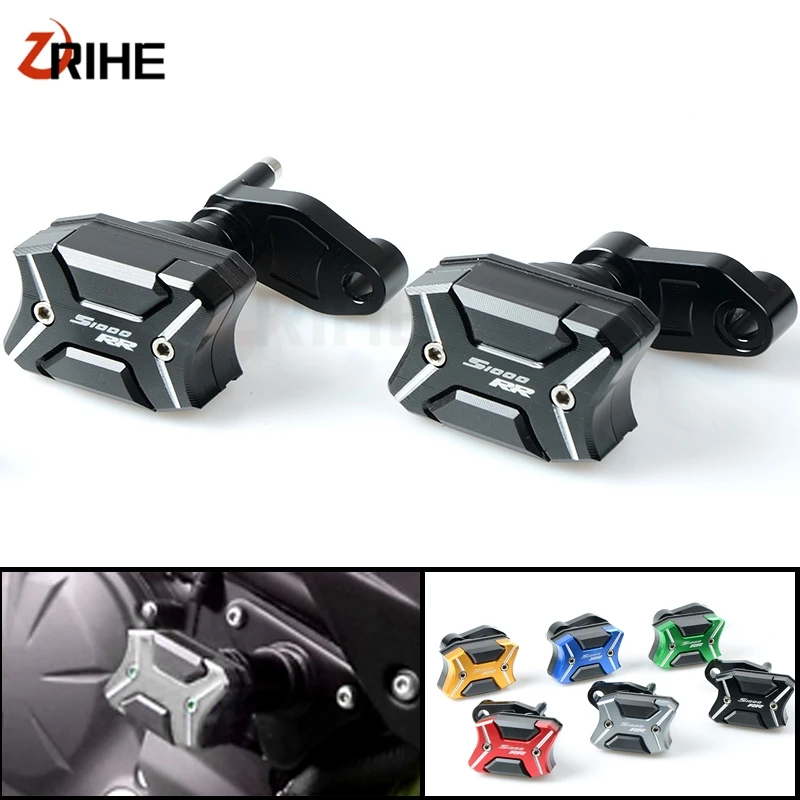 

Protection Motorcycle CNC Frame Sliders Crash Pad Cover Falling Protector Guard For BMW S 1000 RR 2010-2015 2014 2013 2012 2011