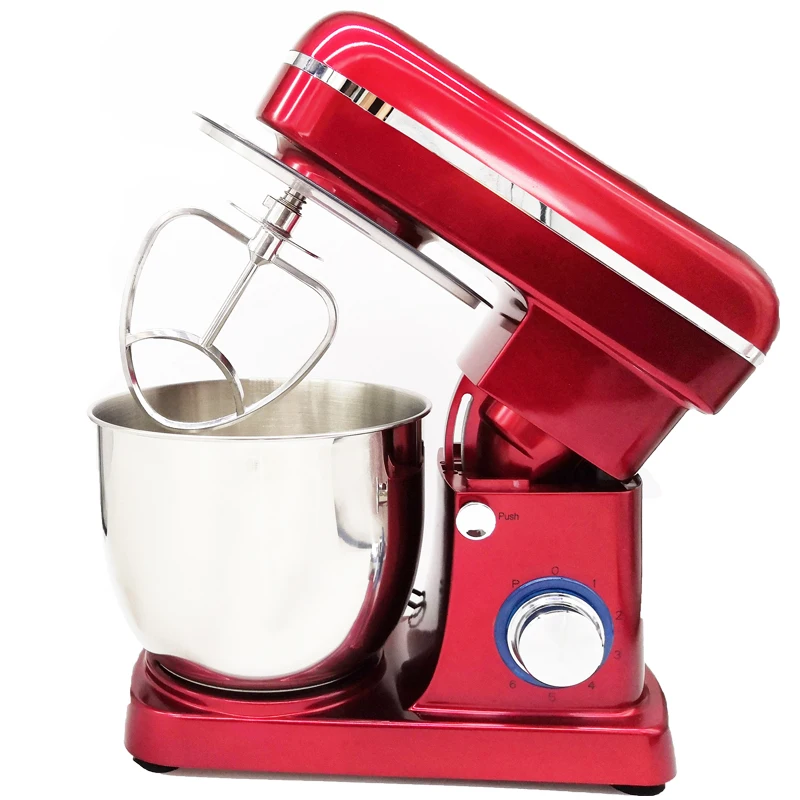 Kaufen 5L 1500W Elektrische Teig Mixer Professionelle Eier Mixer Küche Stand Mixer Milchshake Kuchen Mixer Kneten Maschine