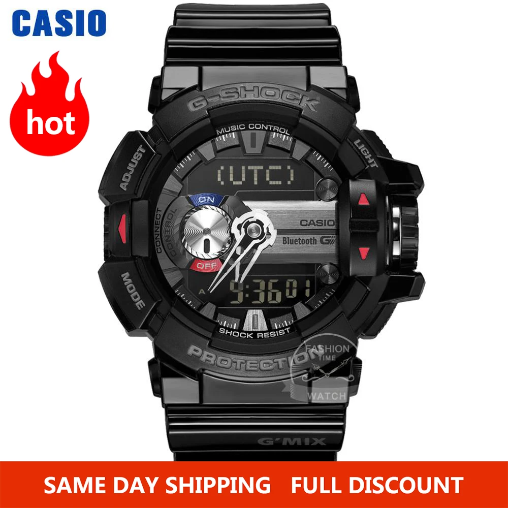 Casio часы мужчины г шок умные цифровые лучший бренд класса люкс комплект кварц 200м