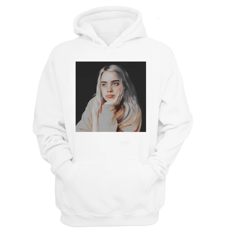 Мужская одежда Billie Eilish Толстовка Женский свитшот Харадзюку корейская модная одежда 90s хип хоп Японская уличная винтажная - Цвет: 4003