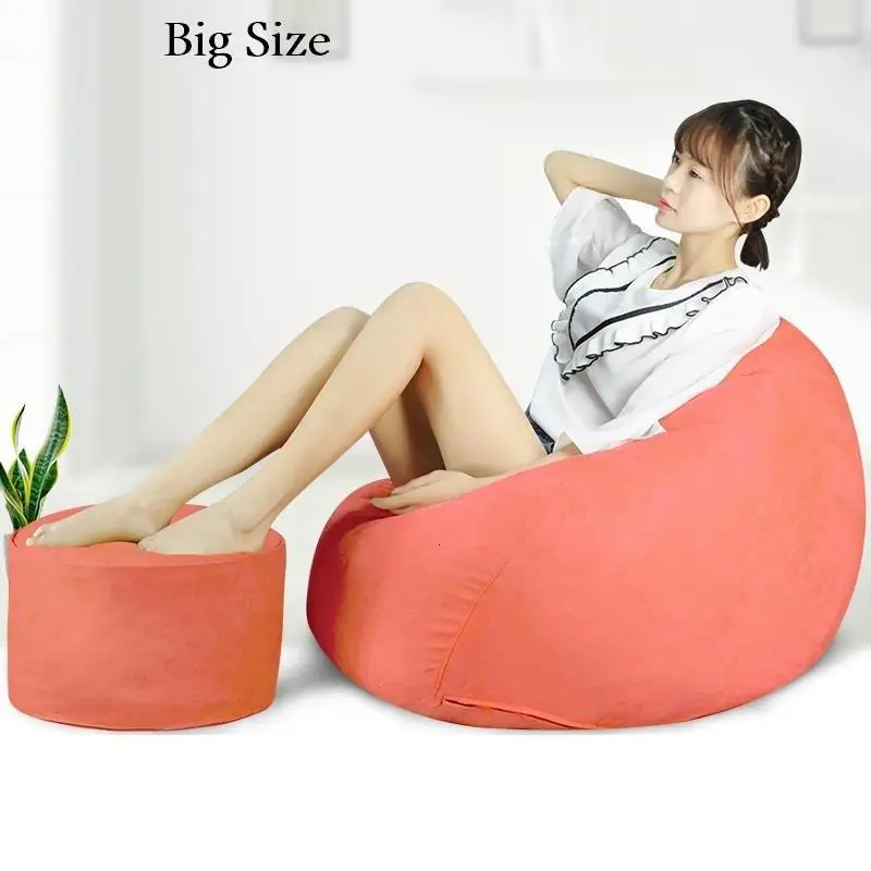 Золотой одиночный Zitzak Kanepe Divano Boozled детская кровать Sandalyeler Copridivano Beanbag Cadeira стул Puff Asiento Bean Bag Диван