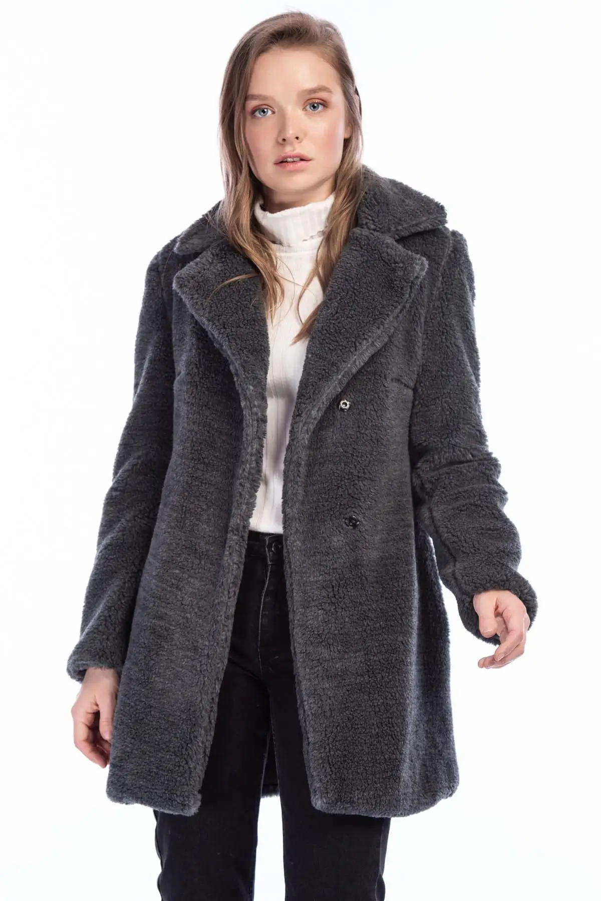 Dewberry женские антрациты Coat-1160001Z6432