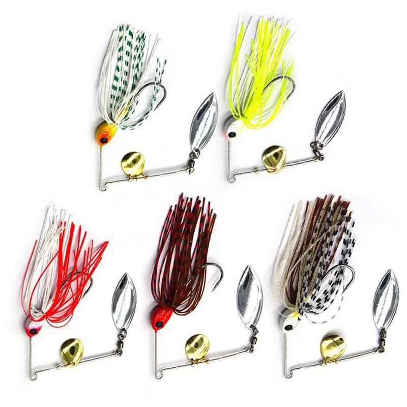

For Spinner Bait 10-20g Spoon Lures pike Hooks Metal Arttificial Bait Fishing Lure Tools Outdoor Fish