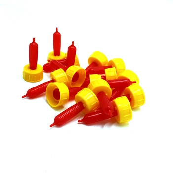 

5PCS lamb nipple plastic connect with sprite coke bottle milk drink soft rubber pacifier teat feed orphaned pup puppy veterinary