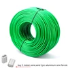 5 Meter Steel wire Green PVC Coated Flexible Wire Rope Cable Stainless Steel for Clothesline Greenhouse Grape rack shed 2mm 3mm ► Photo 1/3