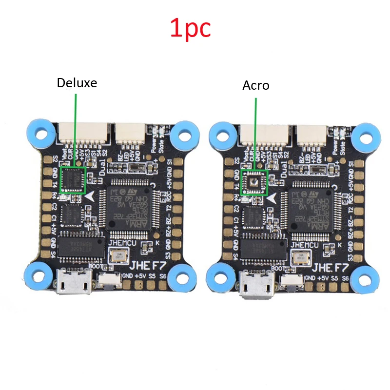 

1PC JHEMCU Dual Gyro F7 Flight Controller OSD 5V 8V BEC Controlling Dual Cameras for RC Drone FPV Racing Quadcopter Spare Parts