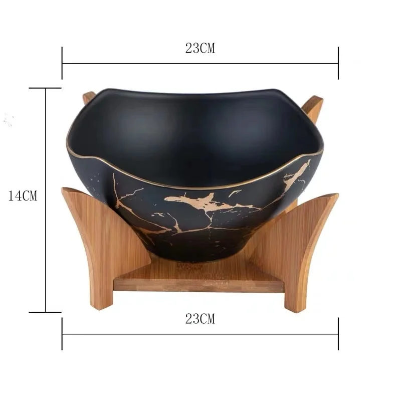 Black with Tray