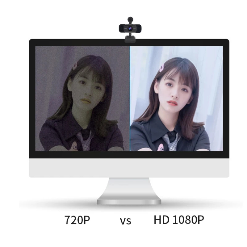 Новейшая 4K 1080P Автофокус веб камеры компьютера С микрофоном Шум для снижения